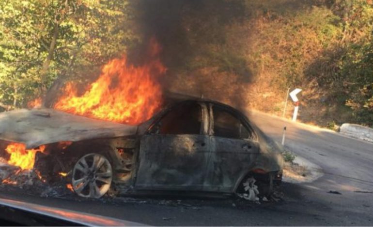 SHKRUMBOHET NJË MAKINË NË SARANDË/ Policia jep detajet nga ngjarja