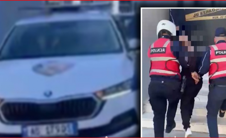 LËVIZTE ME PISTOLETË DHE LËNDË NARKOTIKE ME VETE/ Arrestohet 32-vjeçari në Tiranë