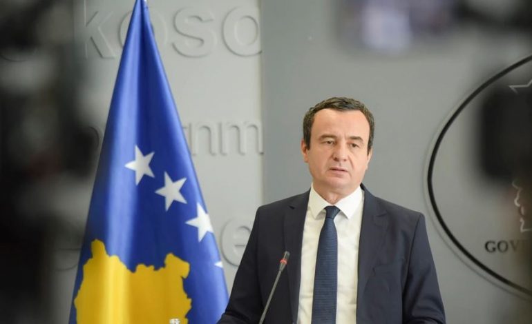 “BEOGRADI PO ZGJEDH AUTOKRACINË”/ Albin Kurti: Serbia, kërcënim për paqen e stabilitetin në rajon