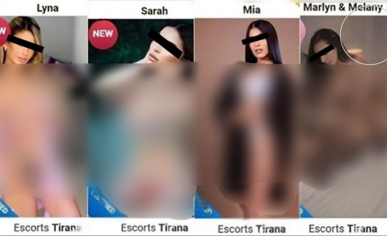 PROSTITUCIONI/ Nga ruset tek brazilianet, 581 vajza gati për “Escort” në Tiranë, pagesat nga 200 në 1000 euro