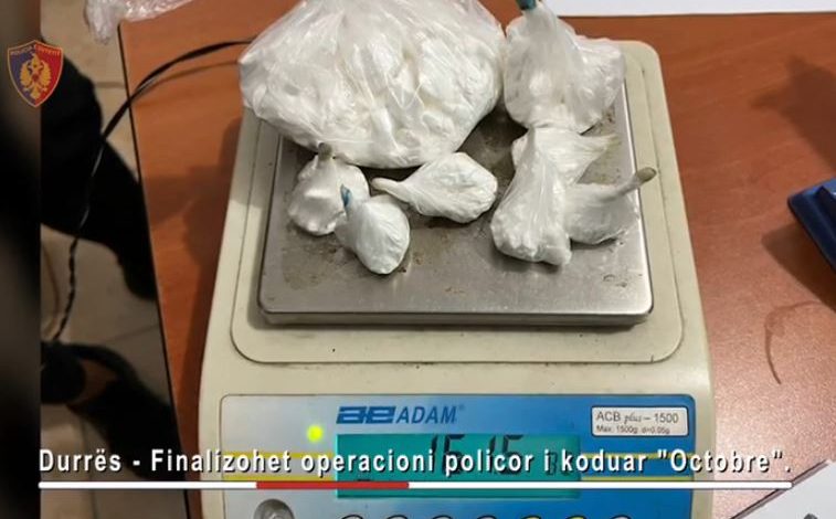 HEROINË DHE KOKAINË GATI PËR SHITJE/ Arrestohet 32-vjeçari në Durrës (EMRI)