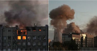 PAMJET/ Tym i zi në ajër e godina të shkatërruara, Kievi sot u zgjua nga bombardimet e Rusisë