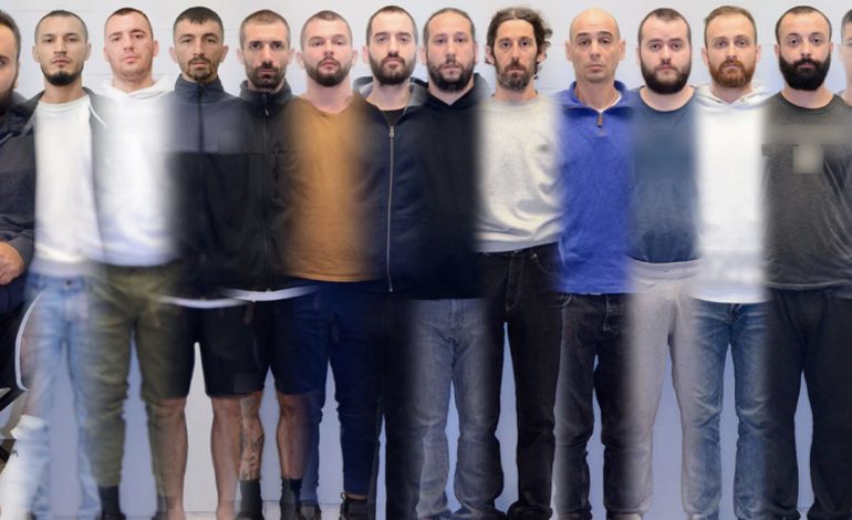 SHPËRTHIMI I BANDËS “ESKO”/ Publikohen fotot e 14 të arrestuarve, kush janë 8 “ushtarët” shqiptarë