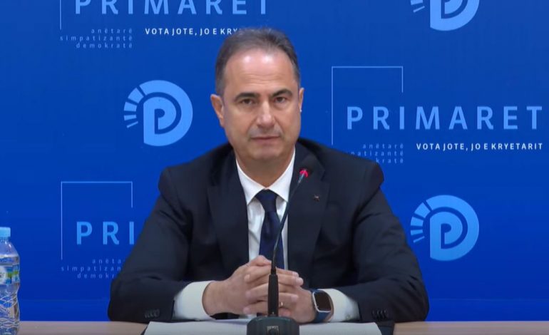 LUAÇIANO BOÇI KËRKON BASHKINË E ELBASANIT/ Prezanton kandidaturën në Primaret e PD