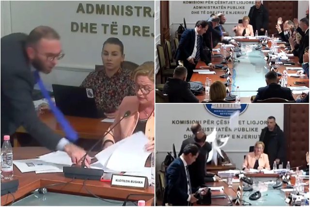 “O VULLNETARËT E…”/ Gazment Bardhi reagon pasi i hodhi mikrofonin Klotilda Bushkës