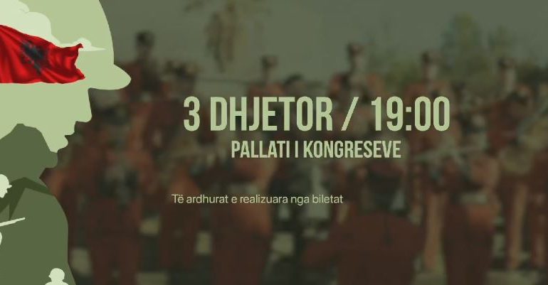 110-VJETORI I PAVARËSISË/ Bandat e ushtrive të Shqipërisë, Kosovës, vendeve të NATO-s dhe SHBA koncert bamirësie për Ukrainën, në Tiranë