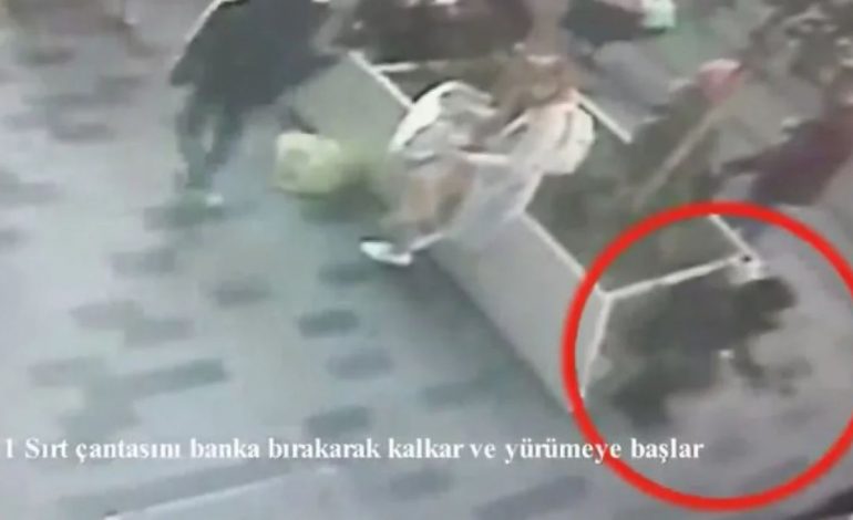 SULMI ME BOMBË NË STAMBOLL/ Kamerat e sigurisë filmuan gruan duke pritur në një stoli para se të niste shpërthimi
