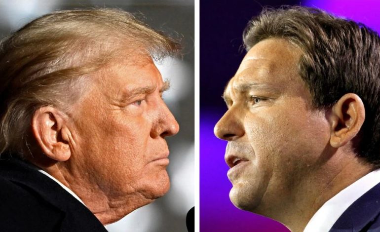 TRUMP PËRBALLË DESANTIS/ Del në pah një rivalitet i ashpër për Shtëpinë e Bardhë