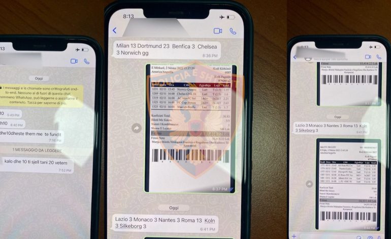 E PËSON KEQ/ U kap duke vënë baste sportive me celular, vihet në pranga 42-vjeçari, pronar i lokalit