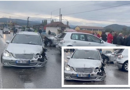PAMJET/ Aksident me tre të plagosur në Shkodër, një person në gjendje të rëndë