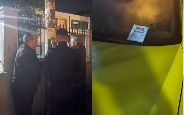 PROTESTA/ Mbështetësit e PD-së shpërndajnë fletushka për të mbledhur sa më shumë qytetarë