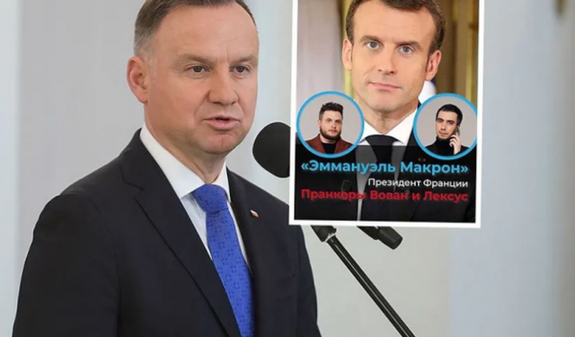 “ALO, JAM MACRON”/ Komedianët rusë “peshkojnë” presidentin polak, tallen me të. Duda: S’dua të…