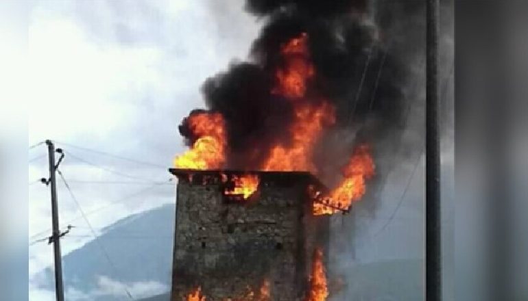 DETAJET E PARA/ Shpërthen në flakë kabina elektrike në Lazarat, mbetet pa energji gjysma e fshatit