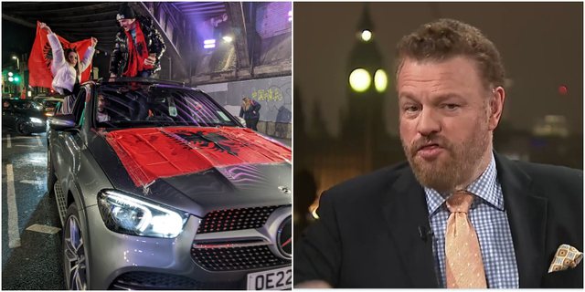 “VIJNË ME RROBAT E TRUPIT DHE NGASIN LAMBORGHINI”/ Gazetari britanik ‘shpërthen’ ndaj shqiptarëve: E kanë bërë Londrën si…