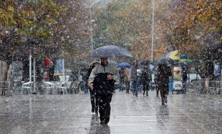 RRITJE TEMPERATURASH DHE RESHJE SHIU/ Parashikimi i motit për sot