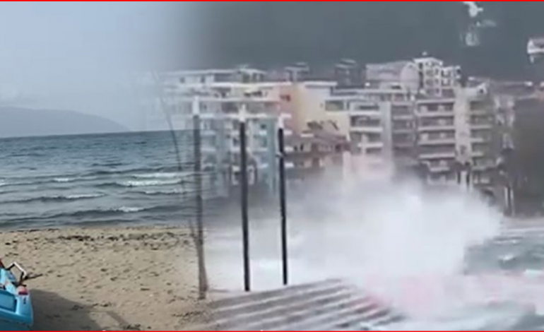 PAMJET/ “Nxihet” deti në Vlorë, dallgë deri në 3 metra: Çfarë pritet sot dhe nesër