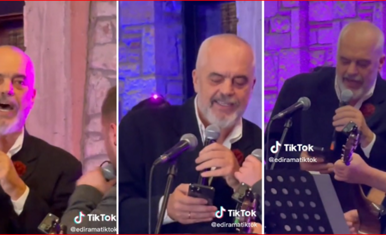 VIDEOLAJM/ Rama sfidon veten në muzikë, shfaqet duke kënduar këngën e famshme “Bella Ciao”