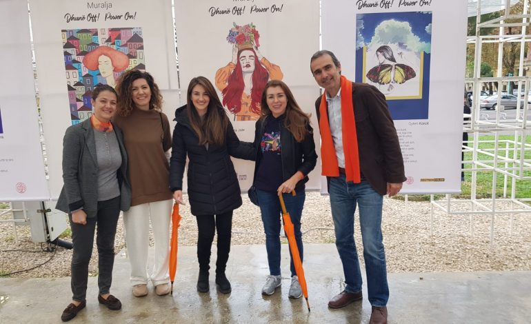 LUFTA KUNDËR DHUNËS NDAJ GRUAS/ Muralet e 16 qyteteve “zbresin” në Tiranë