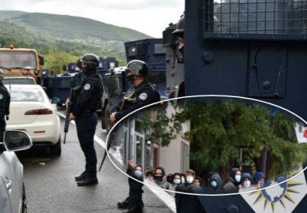 SULMET NDAJ POLICISË DHE EULEX NË VERI/ Mediat në Kosovë: Kush janë personat që fshihen prapa maskave? (FOTO)