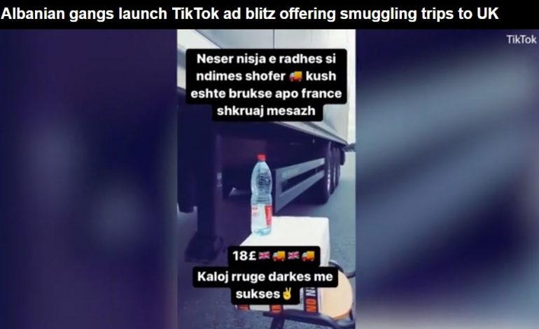 “DAILY MAIL” NUK U NDAHET SHQIPTARËVE/ Publikon fotot e trafikantëve: 18 deri në 26 mijë euro rruga nga Shqipëria në Angli me kamion…