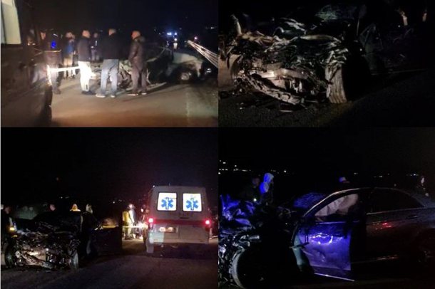 DETAJET TRONDITËSE NGA AKSIDENTI ME 3 VIKTIMA/ “Benz-i” u tërhoq nga makina me targa angleze për 100 metra