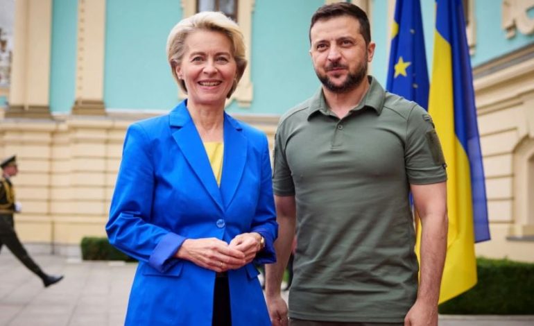 SAMITI I BE-SË NË KIEV/ Zelensky zbardh detajet nga biseda me Ursula von der Leyen