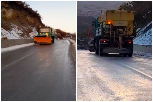 QARKU I KORÇËS PËRFSHIHET NGA RESHJET E DËBORËS/ Ja si paraqitet situata në zonën e Dardhës. Rekomandohet përdorimi i gomave dimërore