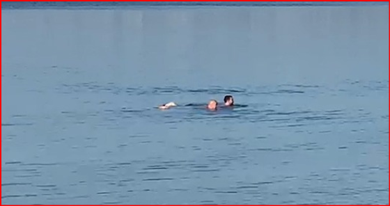 VIDEOLAJM/ Diell dhe temperatura të ngrohta në mes të dimrit, nis plazhi për vitin 2023 në Vlorë