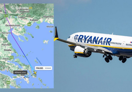 PO FLUTURONTE DREJT ATHINËS/ Alarm për bombë në avionin me 192 pasagjerë në bord! Shoqërohet nga dy F-16 grekë…