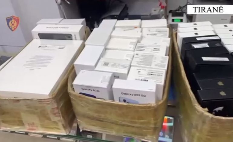 KONTRABANDË CELULARËSH NË TIRANË/ Arrestohen 4 persona, në kërkim dy të tjerë