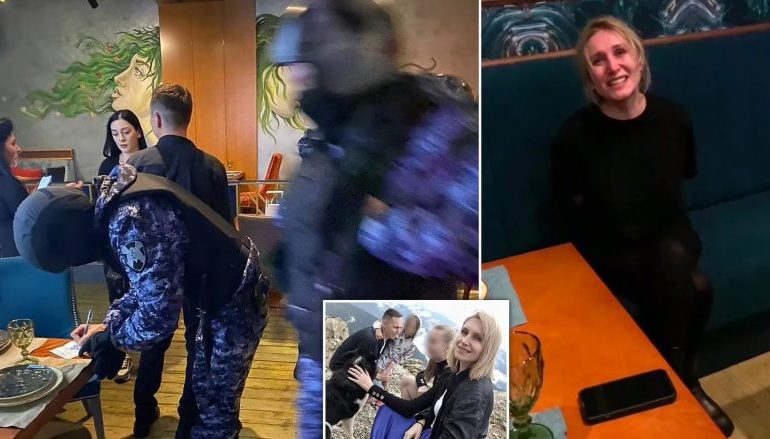 KRITIKUAN PUTIN DHE AGRESIONIN NË UKRAINË/ Çifti rus arrestohet në restorant. U spiunuan nga…