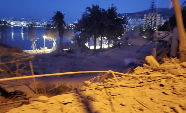 “SAGA” E SULME NDAJ BIZNESEVE NË SARANDË/ Shpërthimi i fuqishëm me tritol te “Bizanti” dëmton mbi 30 godina e banesa përreth