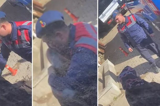 PAMJET E TRISHTA! Përqafoi të mbijetuarin nga tërmeti, ushtari nuk mban dot lotët