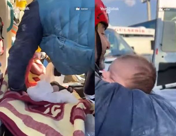 PAMJET EMOCIONUESE/ Nxirret i gjallë pas 29 orësh nga rrënojat fëmija 2 muajsh nga tërmeti në Turqi