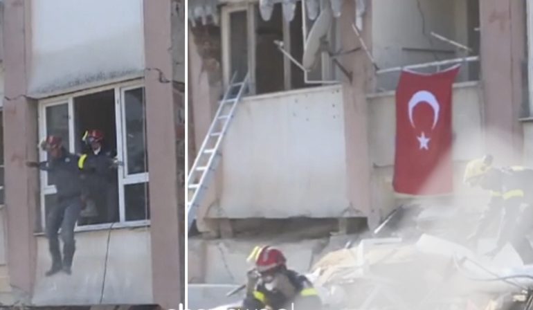 PAMJET/ Ekipet e shpëtimit vrapojnë të frikësuar pas një tjetër pasgoditje në Turqi