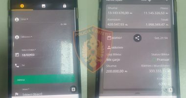 KAPET “MAT”/ Vinte baste sportive me celular në lokalin e tij, vihet në pranga 38-vjeçari në Tiranë