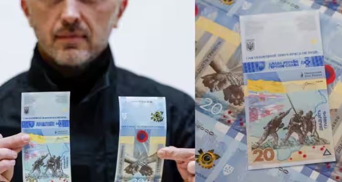 1 VIT NGA NISJA E LUFTËS NË UKRAINË/ Banka Qendrore publikon kartëmonedhën e re me simbolikën e veçantë
