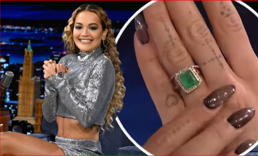"DOJA TË ISHTE..."/ E sapomartuar, Rita Ora tregon për herë të parë unazën e saj verbuese smeraldi