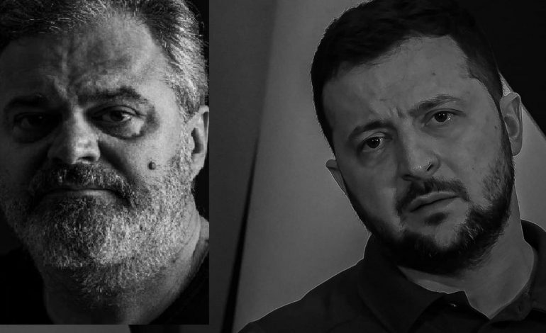 “E PAMUNDUR T’I MERRJA 3 MINUTA PRESIDENTIT”/ Ben Blushi publikon fotografinë e Zelensky-it dhe rrëfen “si e rrëmbeu”: Fytyra e tij…