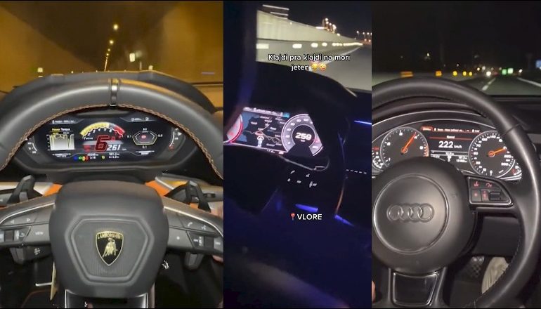 TË “ÇMENDUR” PAS SHPEJTËSISË/ TikTok ‘pushtohet’ nga videot e të rinjve me mbi 270 km/h! Shoferi i ri: Është rrezik, por më jep…