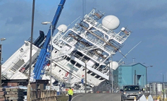 PAMJET/ Përmbyset anija në kantierin e Edinburgut, raportohen shumë të lënduar