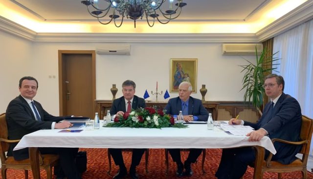 E PLOTË/ Pesë gjërat kryesore nga takimi Kurti-Vuçiç në Ohër