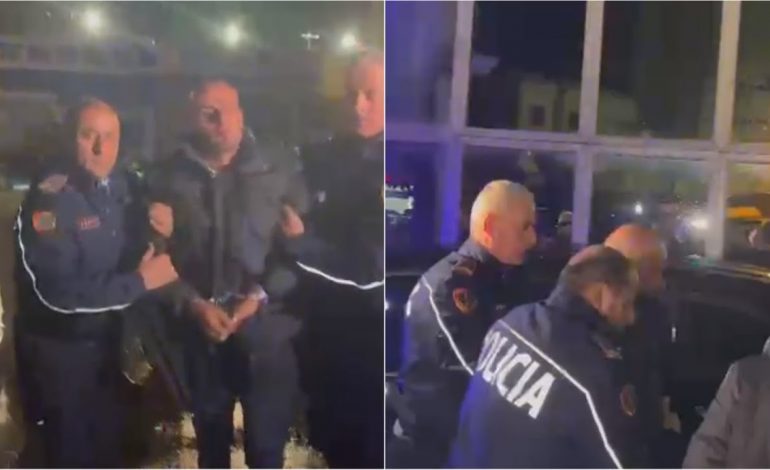 DALIN PAMJET/ Momenti i shoqerimit në polici i Dan Hutrës, i akuzuar për masakrën e trefishtë në Tiranë