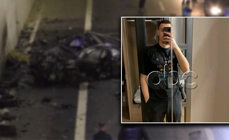 “I FIKSUAR” PAS SHPEJTËSISË/ Ky është Klevis Ruçaj, viktima e tretë e aksidentit tragjik në hyrje të Tiranës