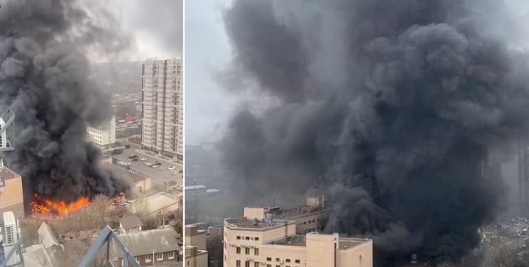 GODINA…/ Seri shpërthimesh në ndërtesën e Shërbimit rus të Sigurisë