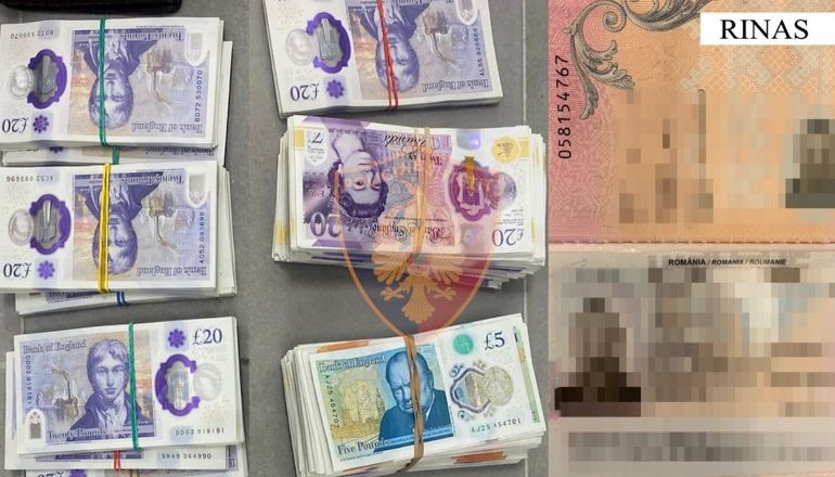 E PËSON KEQ/ Po hynte në Shqipëri me 18 mijë e 500 paund të pa deklaruara, nën hetim 32-vjeçari rumun në Rinas
