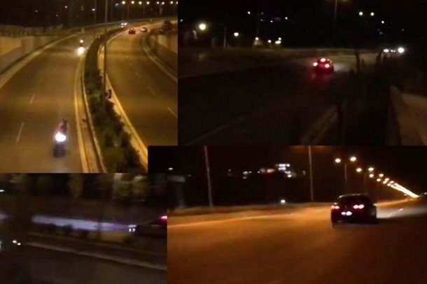 ÇFARË NDODHI? Të rinjtë thirrje në rrjetet sociale: Gara me makina në autostradën Tiranë-Elbasan. Policia…