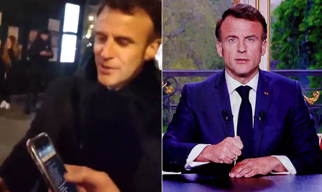 PARISI “DIGJET” PËR PENSIONET/ Macron filmohet duke kënduar rrugëve (VIDEO)
