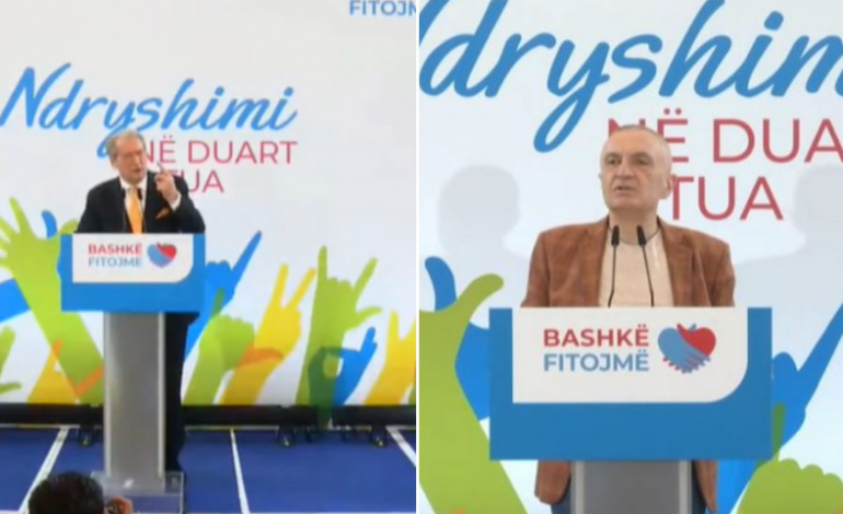 14 MAJI/ Berisha dhe Meta bëhen bashkë, prezantojnë kandidatin e tyre në Vorë