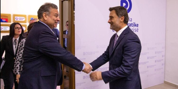 ZBARDH TAKIMIN ME ESCOBAR/ Alibeaj: Diskutuam për zhvillimet në PD dhe qëndrimin konstant për personat ‘non grata’